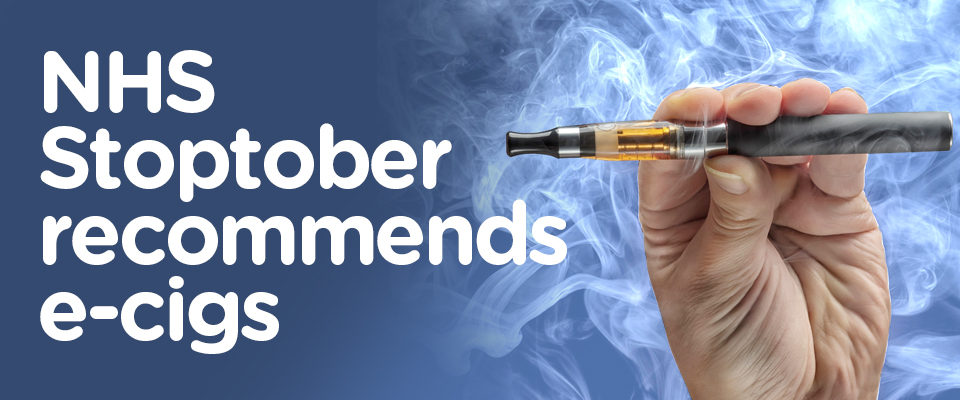 Stoptober Recommends E Cigs as One of their Smoking Replacement