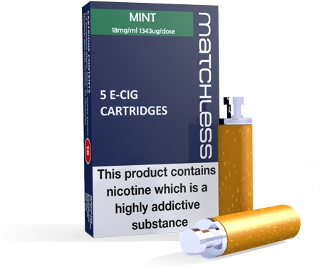 Buy Matchless MINT E Cig Cartridges Online